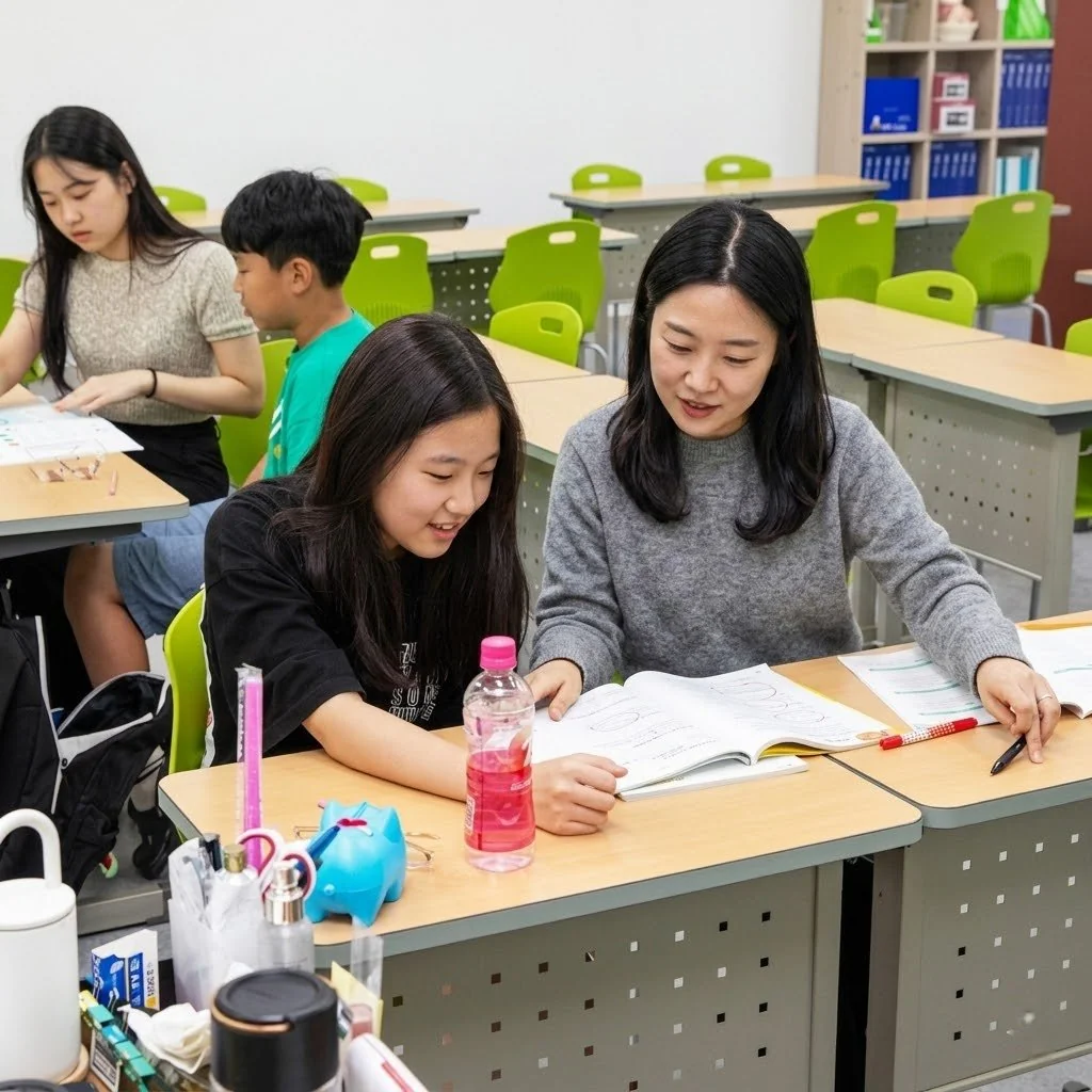 길음 중등 수학학원 내부 사진